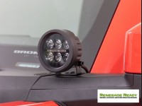 3.5-Inch Round LED Lights - Black Series - Rough Country