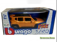 Jeep Renegade Die Cast Model - 1:43 Scale - Orange