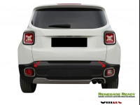 Jeep Renegade Rear Reflector Trim Set - Chrome