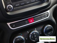 Jeep Renegade A/C Control Trim - Silver - Pre Facelift