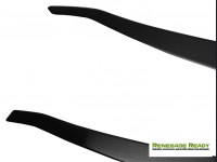 Jeep Renegade Door Trim - Lower Side Molding Kit - Dark Brushed Steel