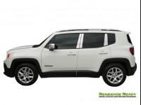 Jeep Renegade Pillar Trim Set - Chrome