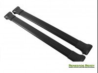 Jeep Renegade Roof Rack Cross Bars - for models w/ factory roof rails - Black - Fly Bar