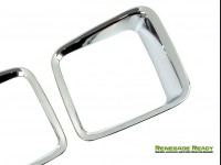 Jeep Renegade Inner Taillight Trim Pieces - Chrome