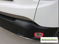 Jeep Renegade Lower Tailgate Trim - Black Chrome