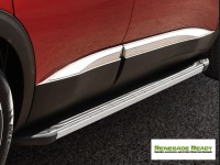 Jeep Renegade Side Steps - APA Running Boards - Black / Aluminum