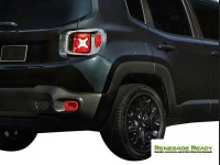 Jeep Renegade Taillight Surround Trim Pieces - Chrome