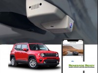 Jeep Renegade Integrated Dash Camera System - Front Camera - Black