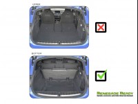 Jeep Renegade Cargo Liner - Pro Line - Black - Lower