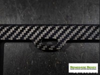 License Plate Frame - 100% Genuine Carbon Fiber