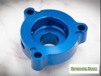 Jeep Renegade Blow Off Adaptor Plate - SILA Concepts - Blue - 1.4L Multi Air Turbo