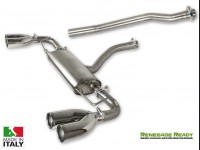 Jeep Renegade Performance Exhaust - Ragazzon - Top Line - Dual Exit / Quad Tip - 4WD