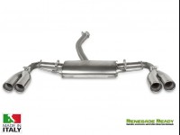 Jeep Renegade Performance Exhaust - Ragazzon - Top Line - Dual Exit / Quad Tip - 4WD