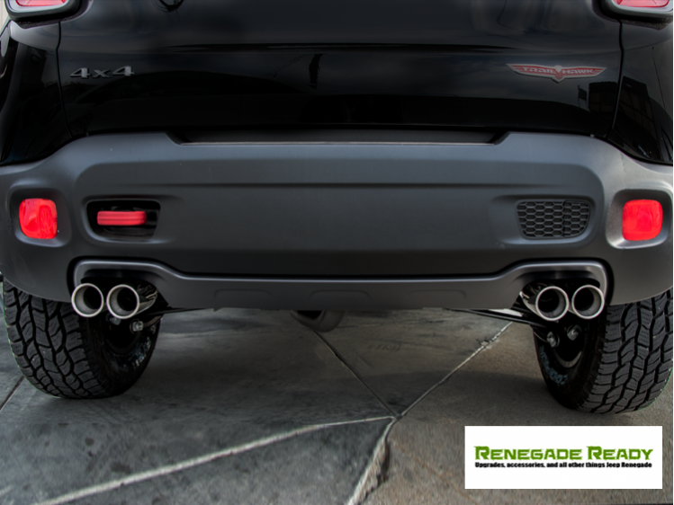 Jeep Renegade Performance Exhaust - Ragazzon - Top Line - Dual Exit / Quad Tip - 2WD