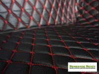 Jeep Renegade Floor Liner Set - Black w/ Red Stitching