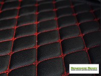 Jeep Renegade Floor Liner Set - Black w/ Red Stitching