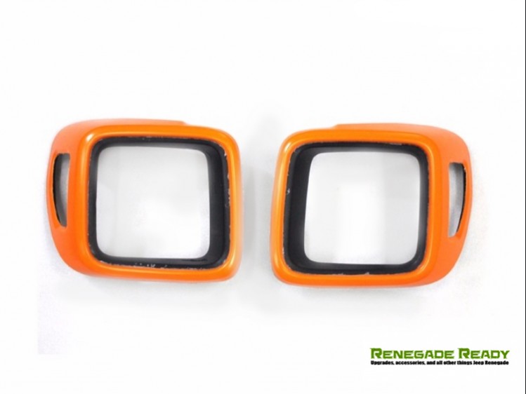 Jeep Renegade Taillight Trim Kit - Orange