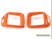 Jeep Renegade Taillight Cover Set - Orange