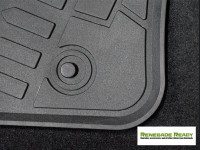 Jeep Renegade Floor Mats - All Weather Rubber - Premium Version - Rear Only