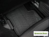 Jeep Renegade Floor Mats - All Weather Rubber - Premium Version - Rear Only