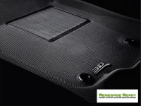 Jeep Renegade Floor Liners - 3D MAXpider - Front - Black (Set of 2) 