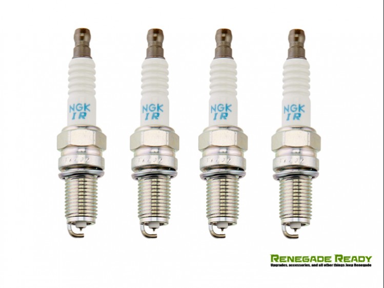 Jeep Renegade Spark Plugs - Laser Iridium - NGK - set of 4 - 1.4L Multi Air Turbo