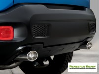 Jeep Renegade Performance Exhaust - Ragazzon - Top Line - Dual Exit / Dual Oval Tip - 2WD