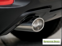 Jeep Renegade Performance Exhaust - Ragazzon - Top Line - Dual Exit / Dual Oval Tip - 2WD