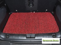 Jeep Renegade All Weather Floor Mats + Cargo Mat - Set of 5 - Rubber Woven Carpet - Red + Black 