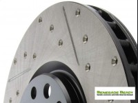 Jeep Renegade Performance Brake Rotor - StopTech - Drilled and Slotted - Front Left