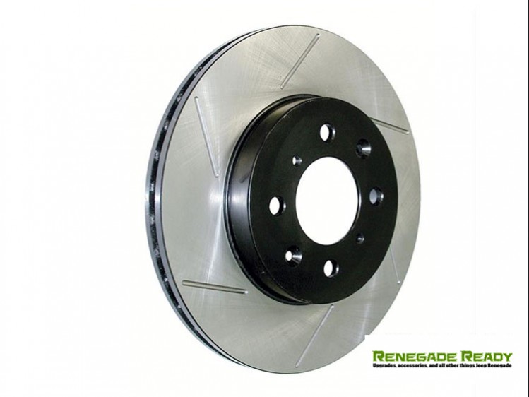 Jeep Renegade Performance Brake Rotor - Slotted - Rear Left