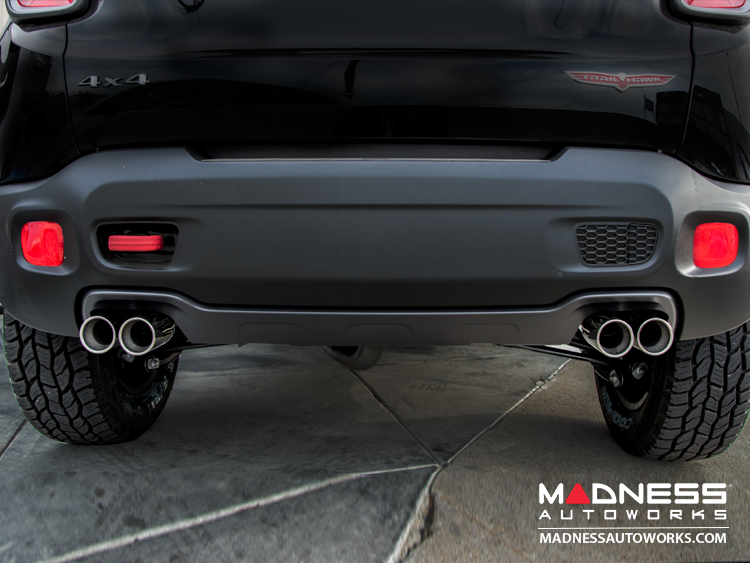 Jeep Renegade Performance Exhaust - Ragazzon - Top Line - Dual Exit / Quad Tip - 2WD